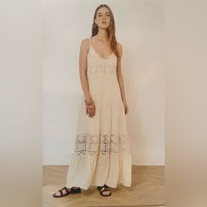 Crochet maxi dress